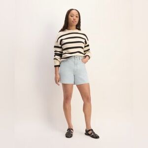 Everlane A-Line Denim Shorts Size 29